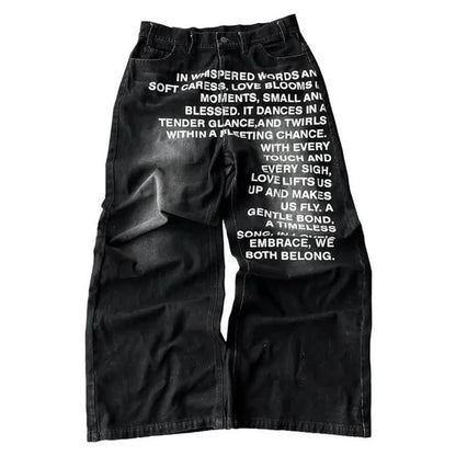 Spodnie Love Letter Baggy