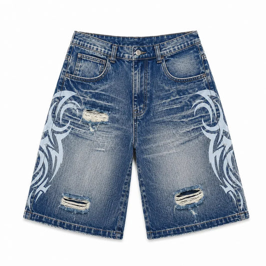 Krótkie spodenki Tribal Denim