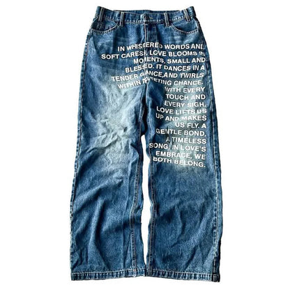 Spodnie Love Letter Baggy