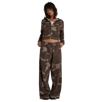Set dresowy Camouflage Unisex