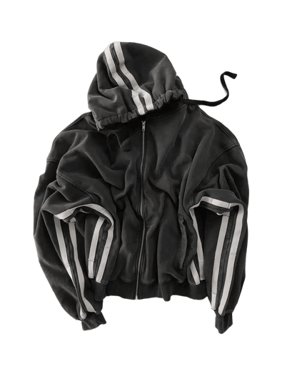 Bluza z paskami UNISEX