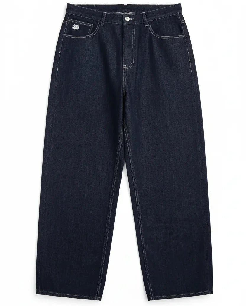 Spodnie Patchwork Y2K Denim