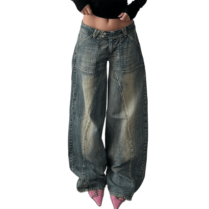 Jeansy w stylu vintage