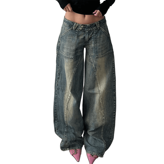 Jeansy w stylu vintage