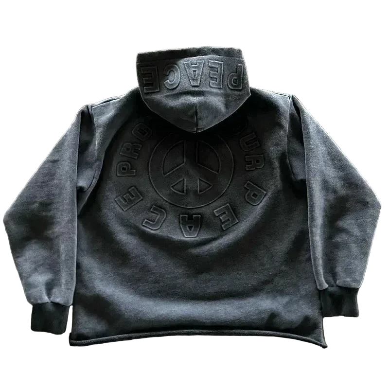 Bluza Peace embroidered