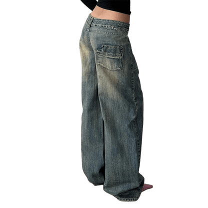 Jeansy w stylu vintage