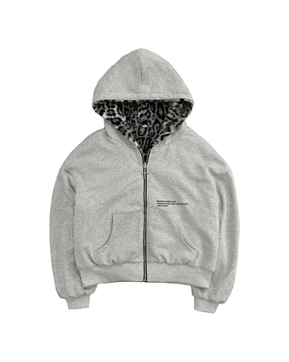 Bluza Rozpinana x Leopard