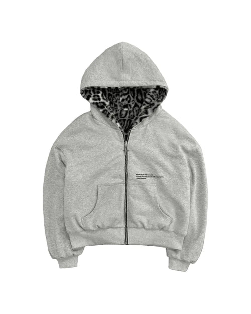 Bluza Rozpinana x Leopard