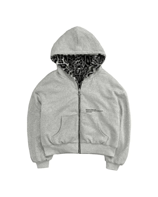 Bluza Rozpinana x Leopard
