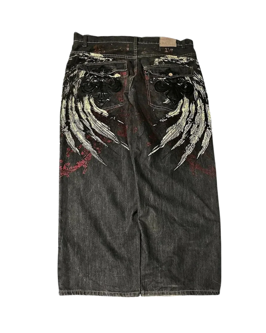 Spodnie Death Winged